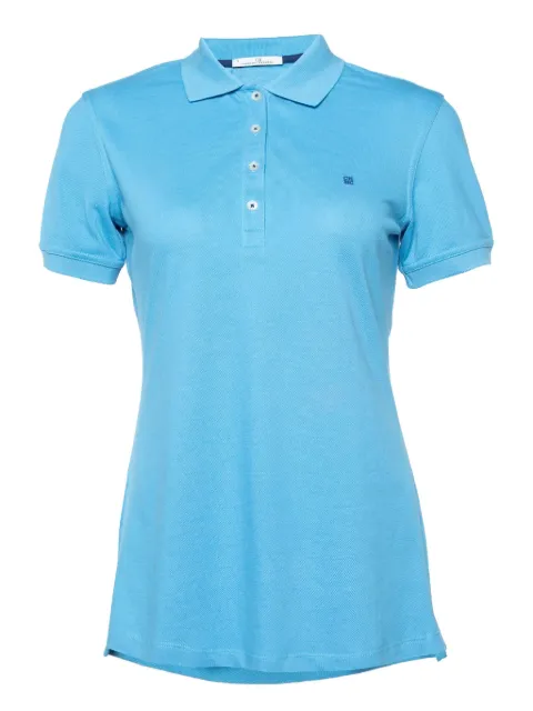 Carolina Herrera Vintage logo-embroidered polo shirt