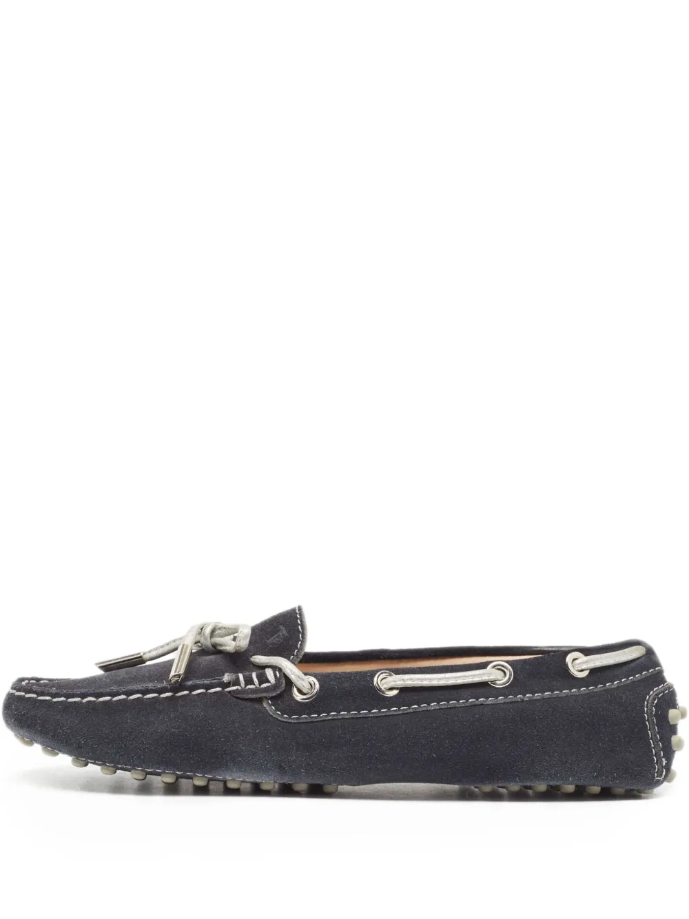 Tod's Vintage スエード ローファー - ブラック Tod's Vintage スエード ローファー - ブラック