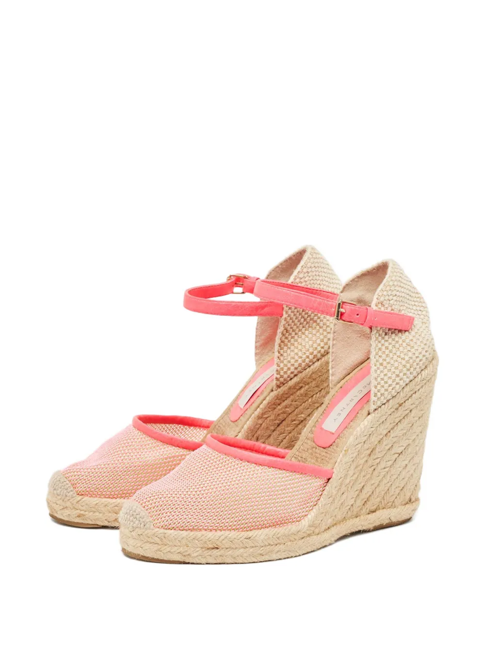 Stella McCartney Pre-Owned 110mm wedge-heel espadrilles | Image 2