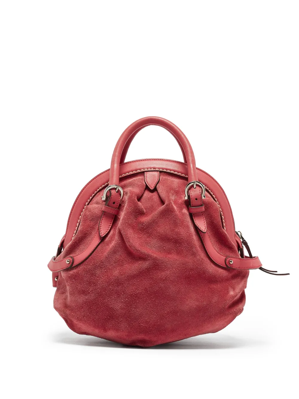 Ferragamo Pre-Owned suede two-way handbag | Image 2