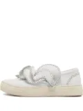 Sophia Webster pre-owned embellished slip-on sneakers - White