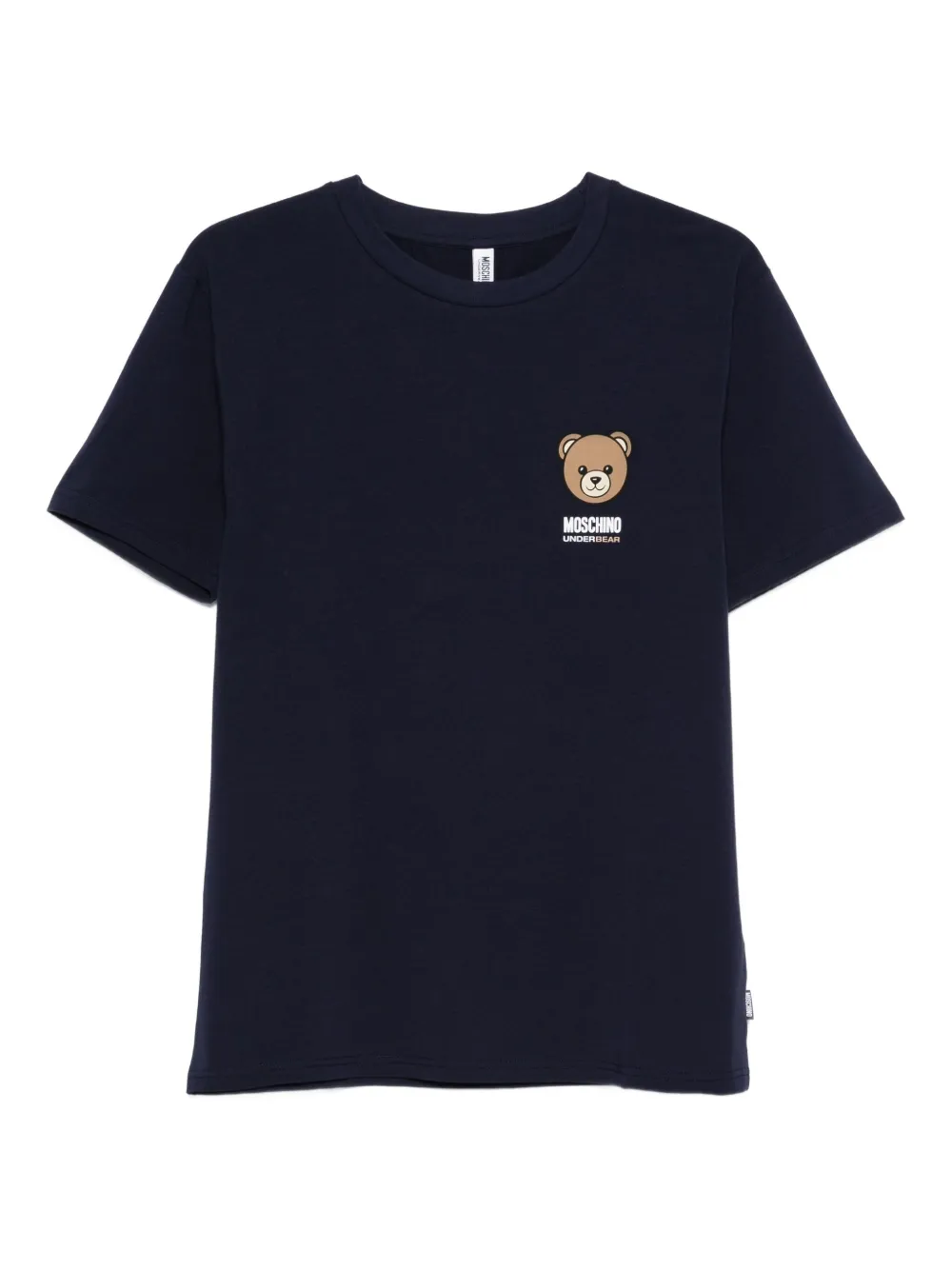 Moschino ベアプリント Tシャツ - ブルー Moschino ベアプリント Tシャツ - ブルー