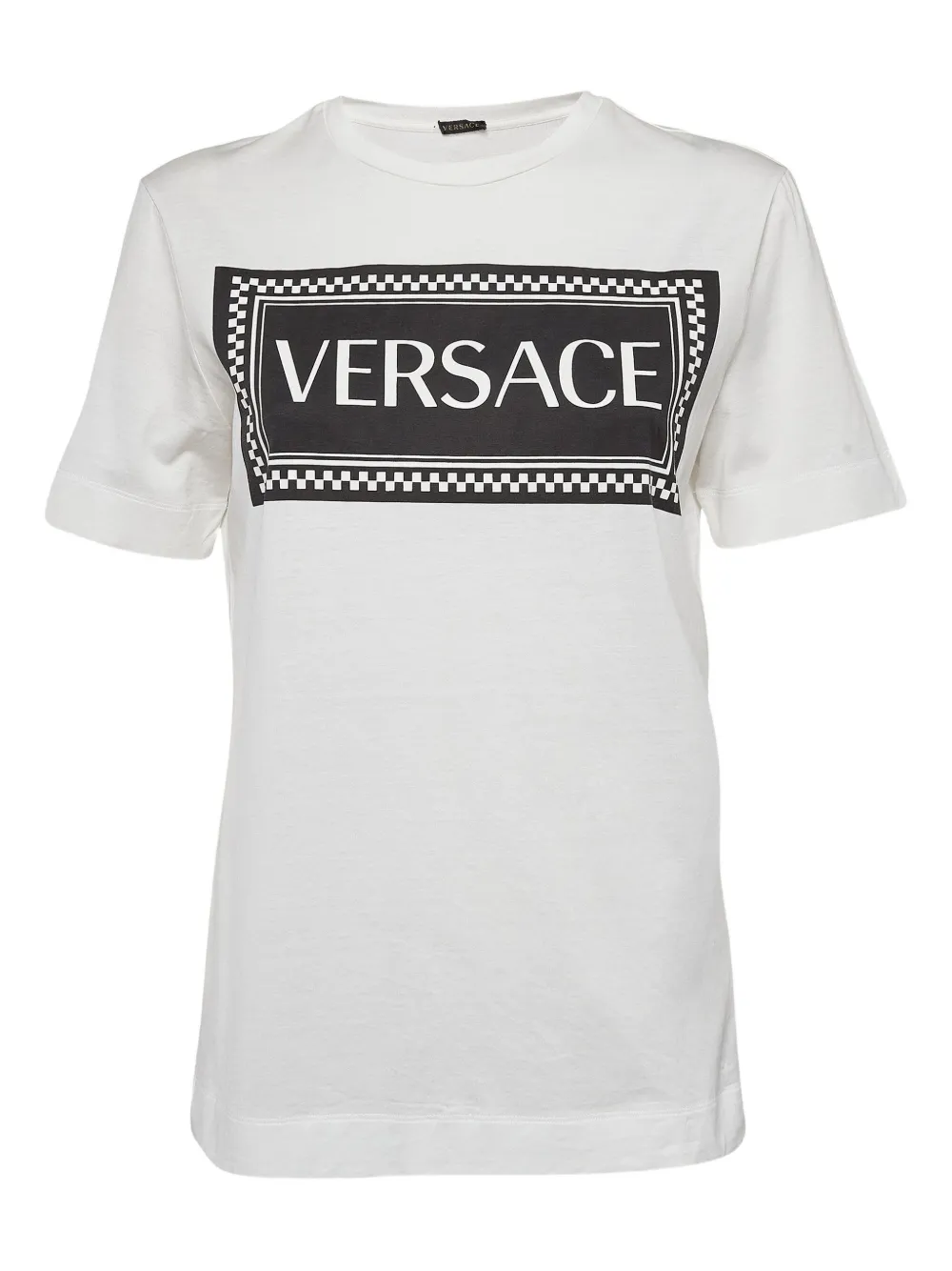 Versace Pre-Owned playera con logo estampado | blanco | Image 1
