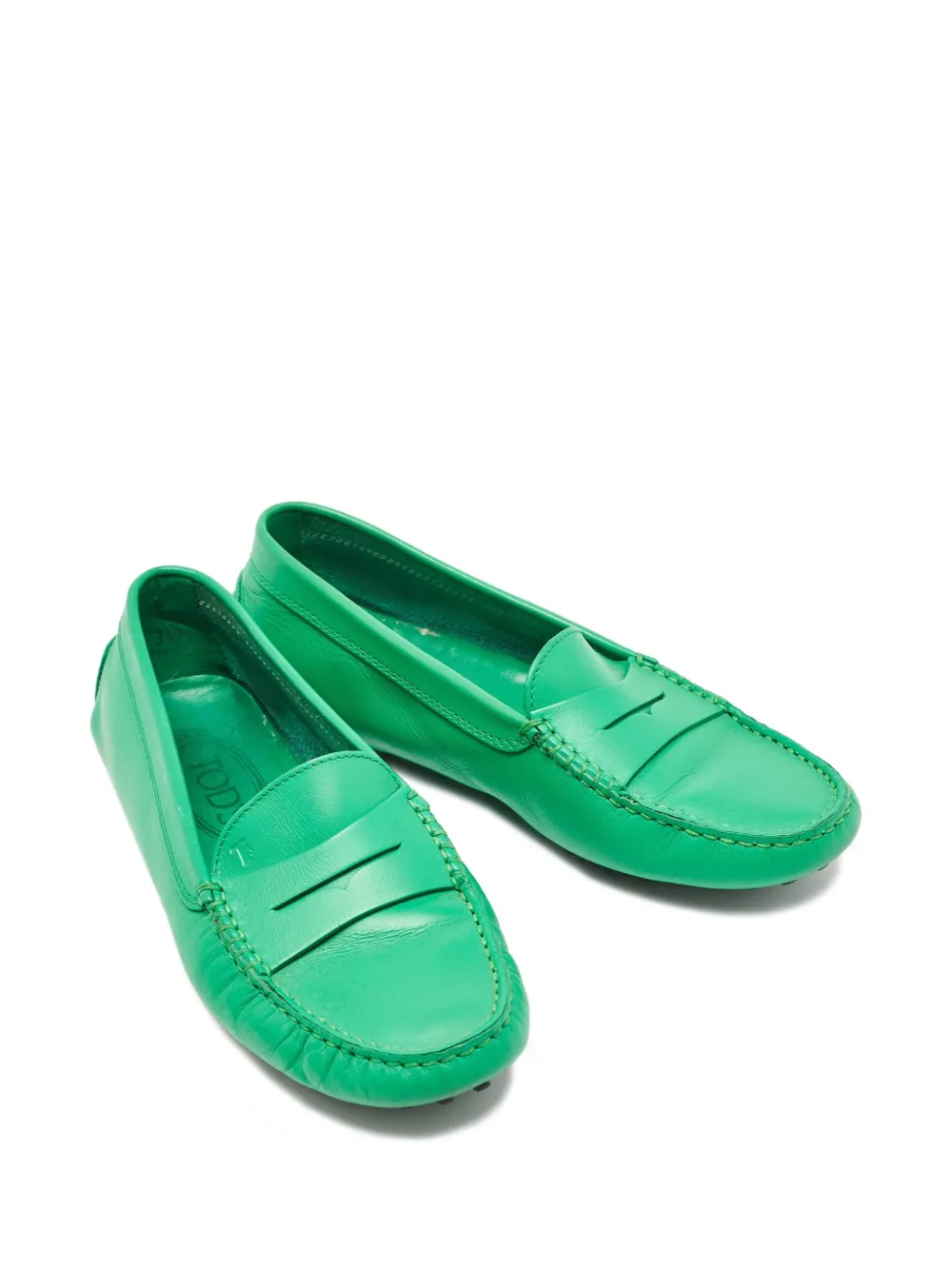 Tod's Vintage Gommino loafers - Groen