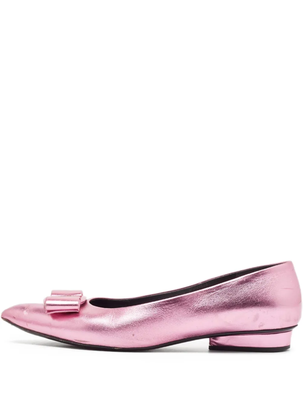 Ferragamo Pre-Owned zapatillas Vara con moño | rosado | Image 1