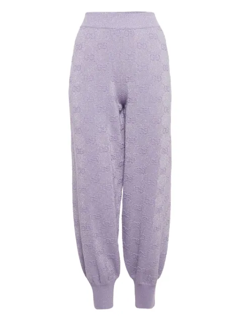 Gucci Pre-Owned knitted track pants