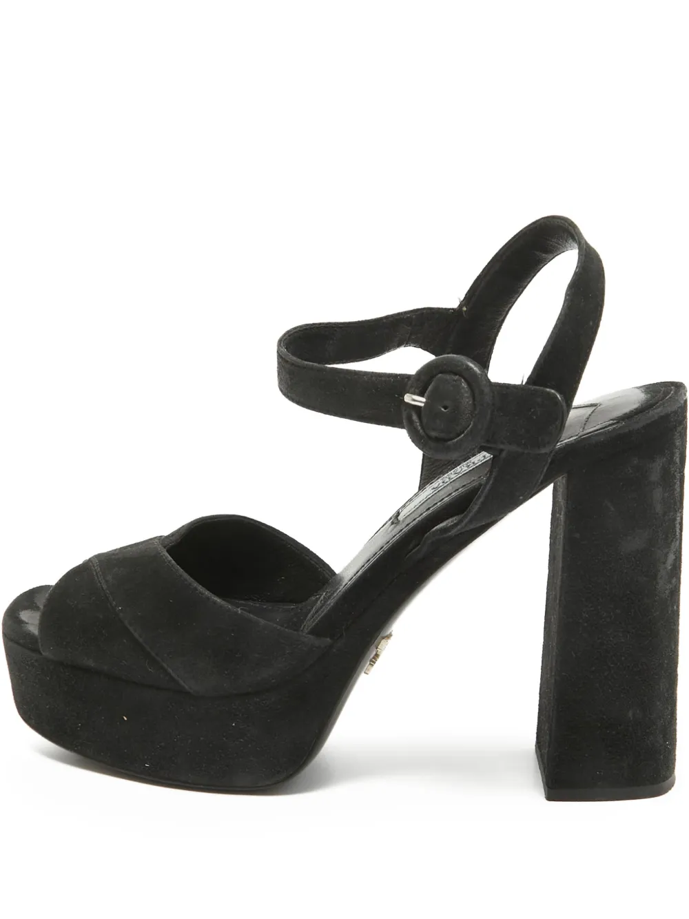 110mm platform block-heel sandals