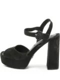 Prada Pre-Owned 110mm platform block-heel sandals - Black