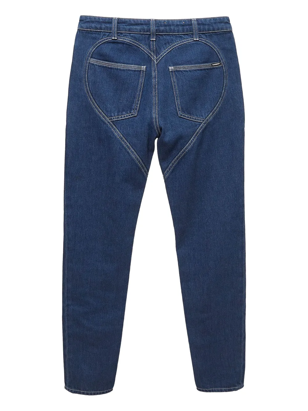 Burberry Pre-Owned heart-shaped seam detail jeans | Image 2