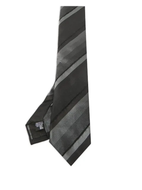 Emporio Armani Pre-Owned 2024 striped silk tie