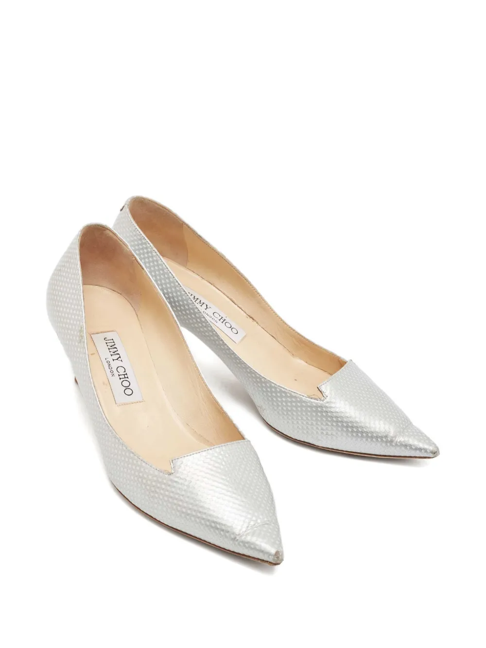 Jimmy Choo Pre-Owned zapatillas Attila con tacón de 55mm | Image 2