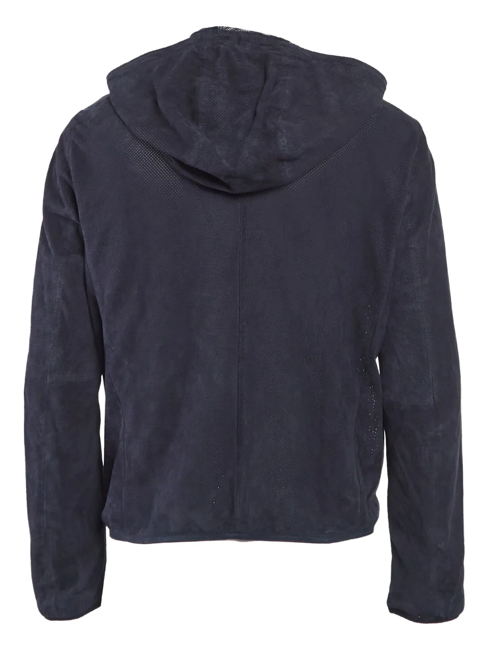 Emporio Armani Pre-Owned veste en cuir à design perforé | Image 2