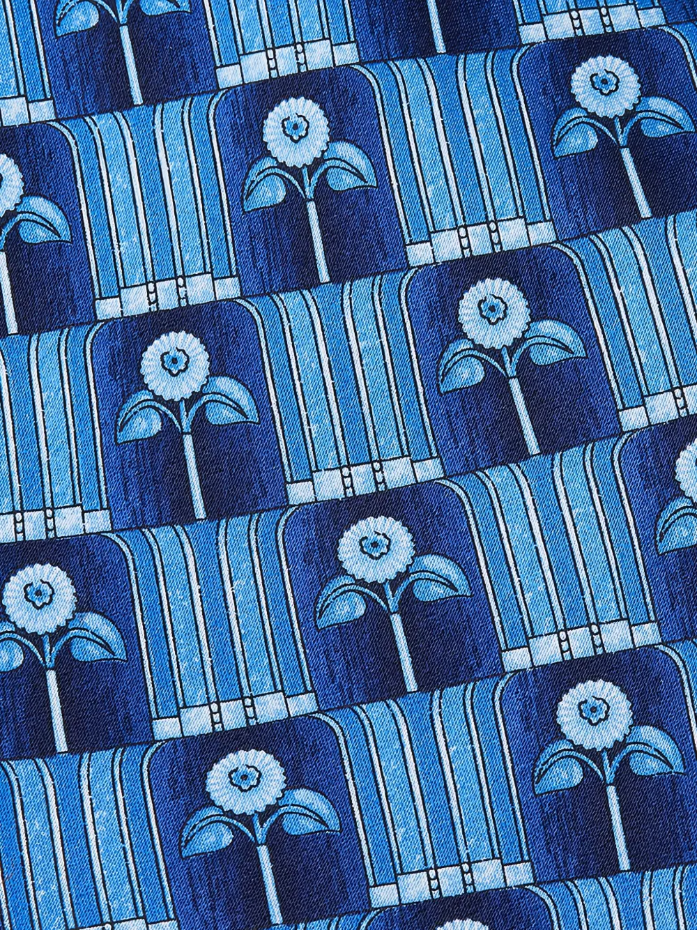 Lanvin Pre-Owned floral-print silk tie | Image 2