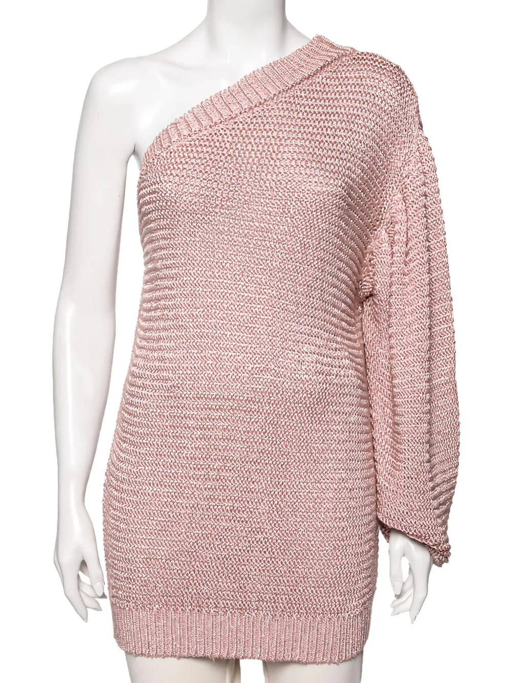 Pre-owned Stella Mccartney One-shoulder Sweater In Pink
