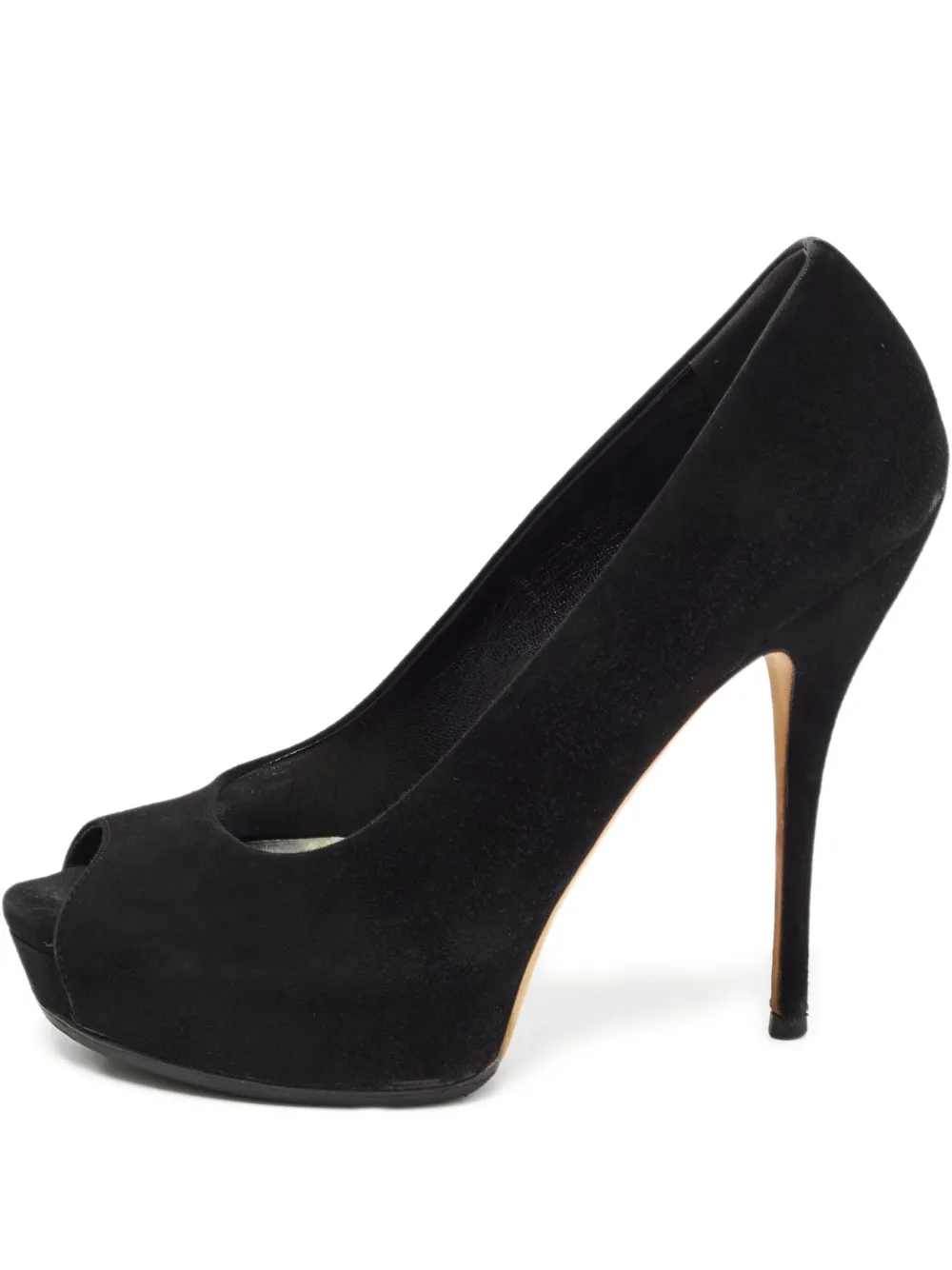 Gucci Pre-Owned suede pumps | Black | Image 1