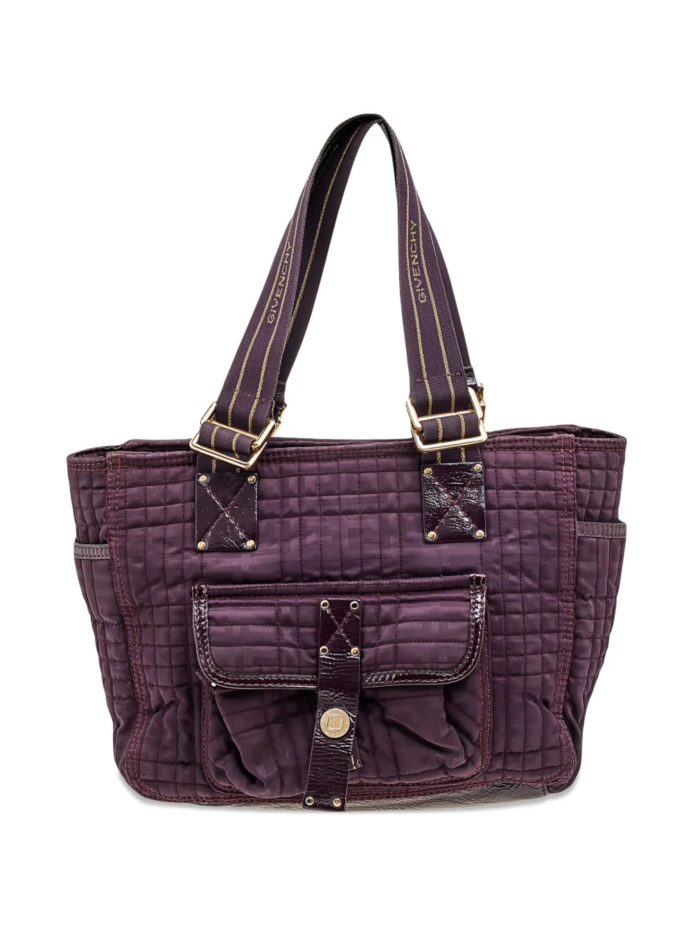 Givenchy Pre-Owned quilted tote bag | Purple | Image 1