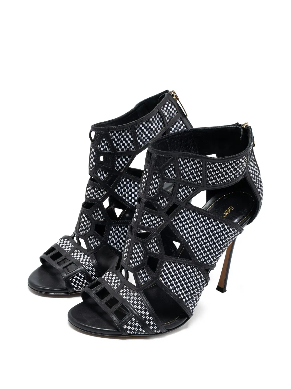Sergio Rossi Vintage pre-owned 110mm cut-out pumps | Image 2