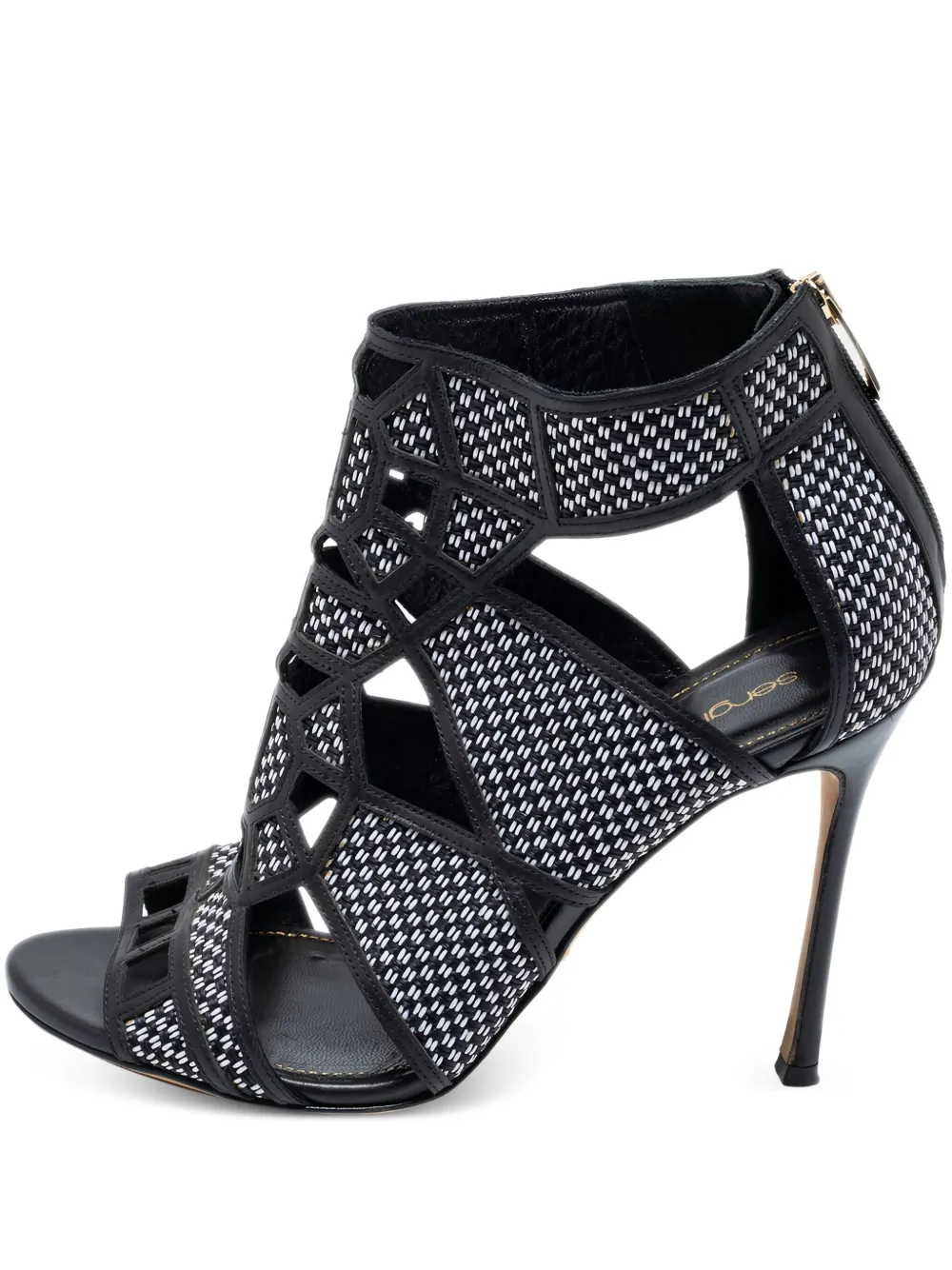Sergio Rossi Vintage pre-owned 110mm cut-out pumps | Black | Image 1