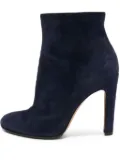 Gianvito Rossi pre-owned 105mm suede ankle boots - Blue