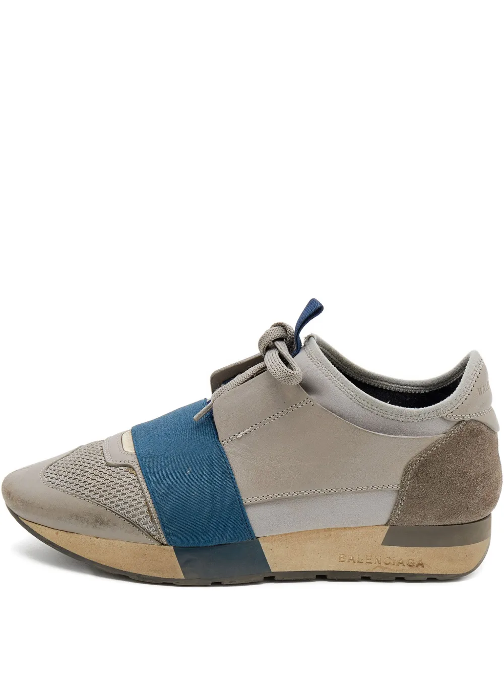 Balenciaga Pre-Owned Race Runner sneakers - Nude