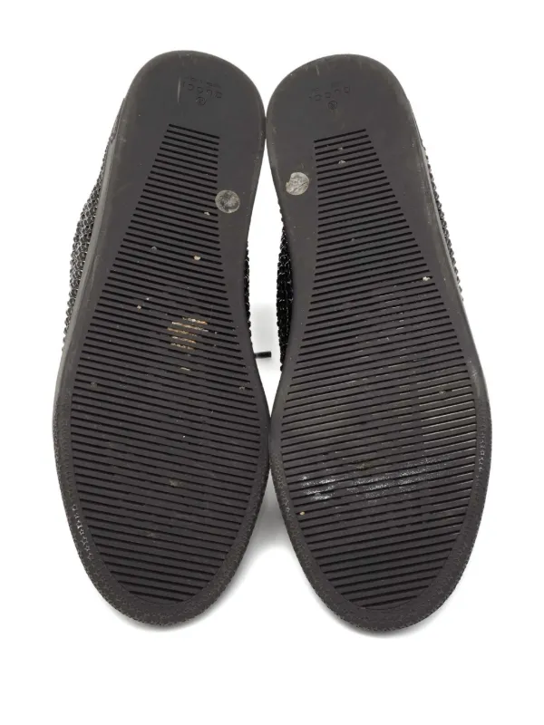 Gucci Pre-Owned Coda ビジュートリム ハイカットスニーカー