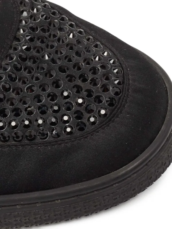 Gucci Pre-Owned Coda ビジュートリム ハイカットスニーカー