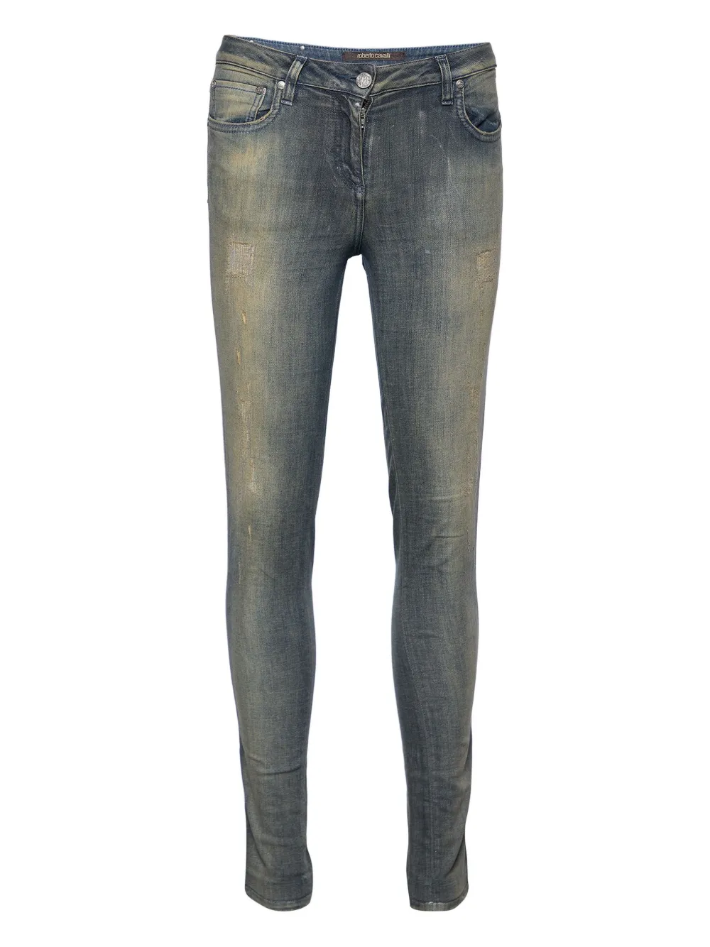 Roberto Cavalli Vintage pre-owned distressed jeans | Image 1