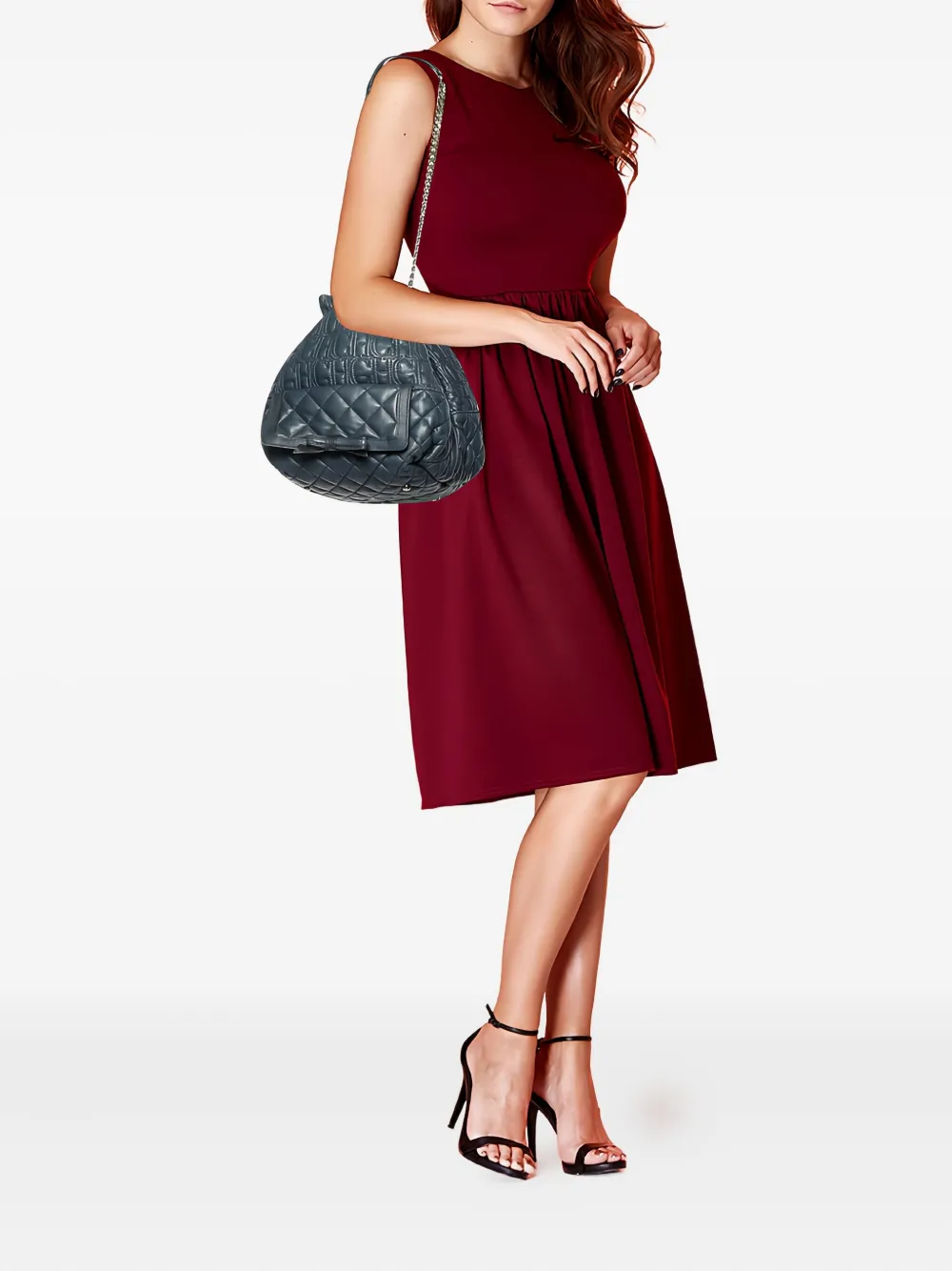 Carolina Herrera Vintage 2023 pre-owned quilted leather shoulder bag | Image 2