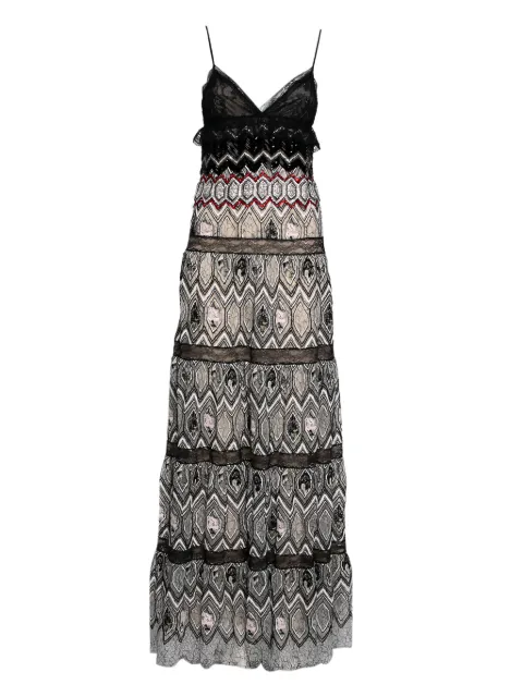 Giambattista Valli Vintage semi-sheer maxi dress