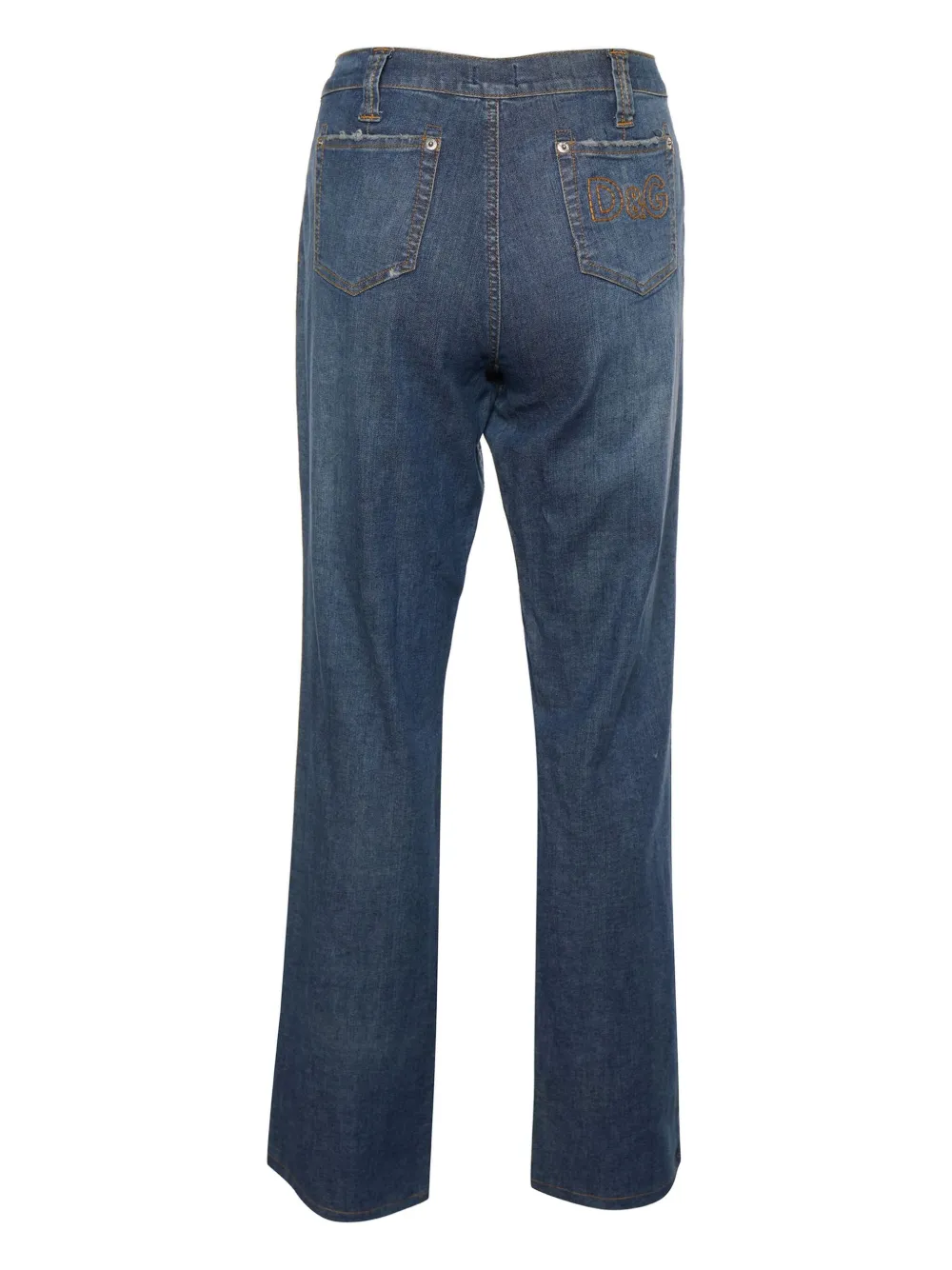D&G Vintage logo-embroidered jeans | Image 2