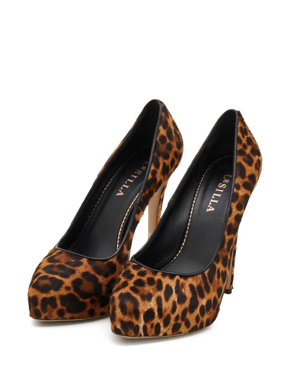 Le Silla escarpins pre-owned 135 mm à imprimé léopard | Image 2