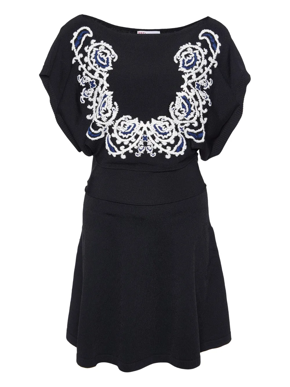 Valentino Pre-Owned robe courte à broderies | noir | Image 1