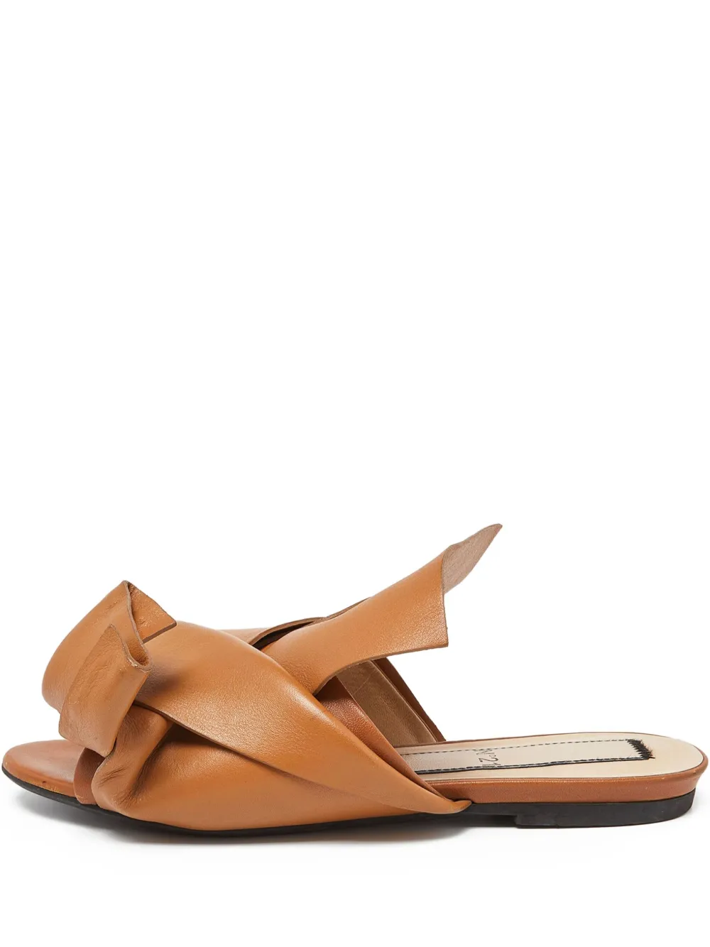Nº21 pre-owned knotted sandals | Brown | Image 1