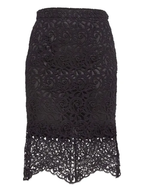 Burberry Pre-Owned embroidered pencil skirt