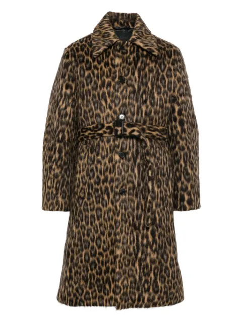Lanvin animal-print coat