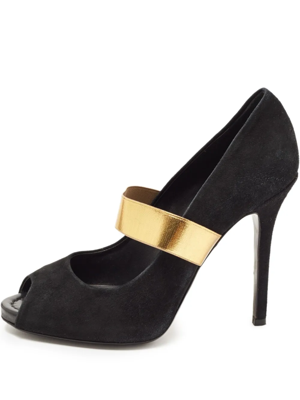 Dolce & Gabbana Pre-Owned 115mm strap-detail pumps | Black | Image 1