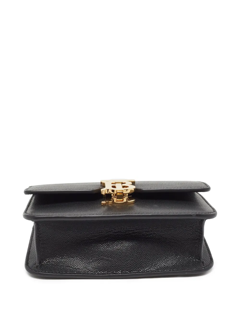 Pre-owned Burberry Mini Tb Leather Shouder Bag
