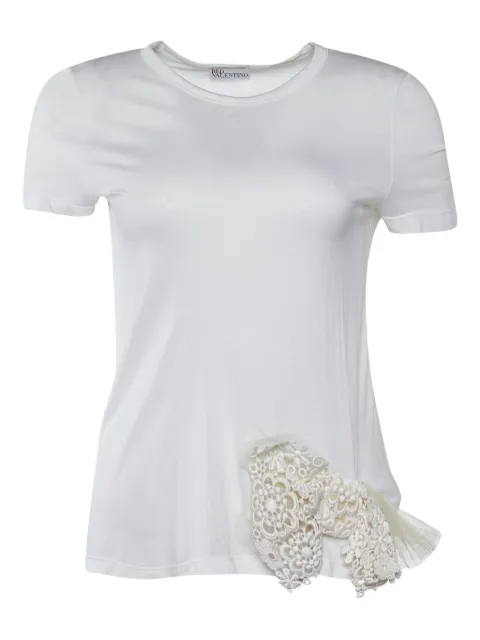 Valentino Pre-Owned bow-detail T-shirt