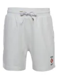 Casablanca drawstring waist shorts - White