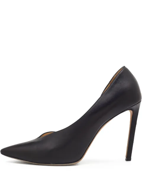 Jimmy Choo Pre-Owned zapatillas de piel con tacón de 105mm
