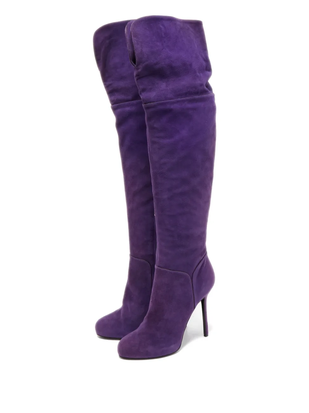 Sergio Rossi Vintage pre-owned 130mm thigh-high suede boots | Image 2