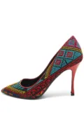 Nicholas Kirkwood Pre-owned 90mm embroidered pointed-toe pumps