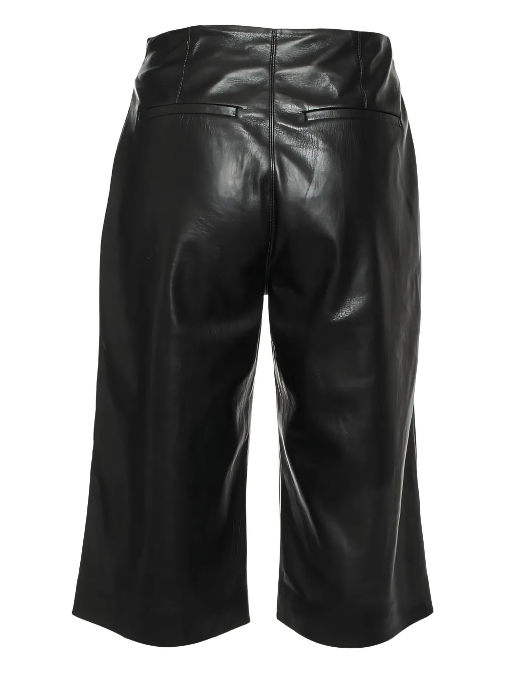 Nanushka Pre-owned faux-leather cropped trousers | Image 2