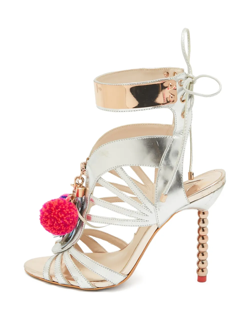 Sophia Webster sandales pre-owned Yasmina 105 mm à brides | argent | Image 1