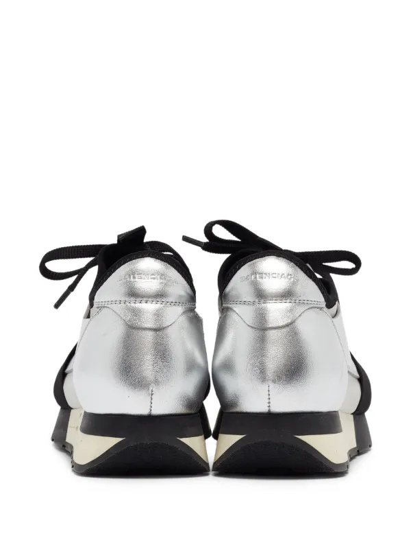 Balenciaga Pre-Owned Race Runner スニーカー | グレー | FARFETCH JP