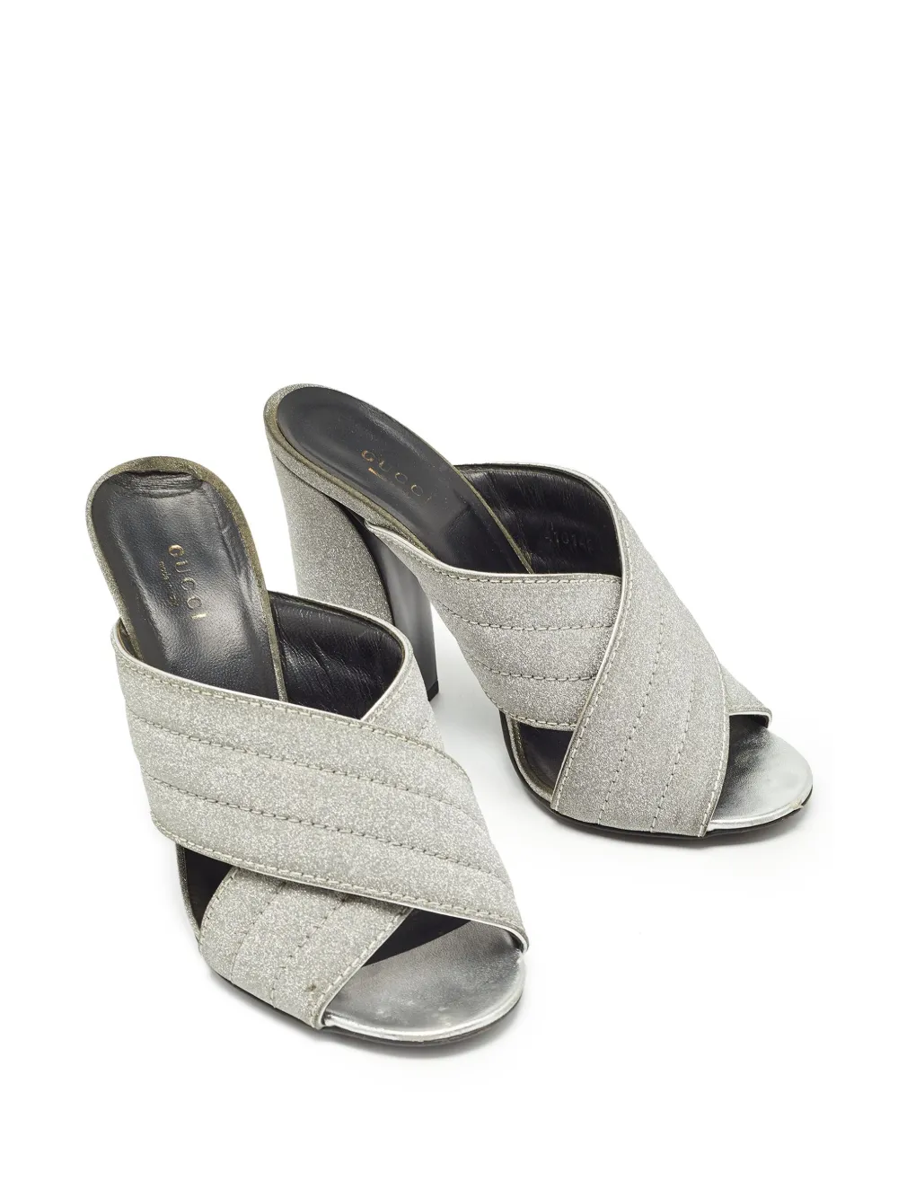 Gucci Pre-Owned 115 mm Sylvia sandalen - Zilver