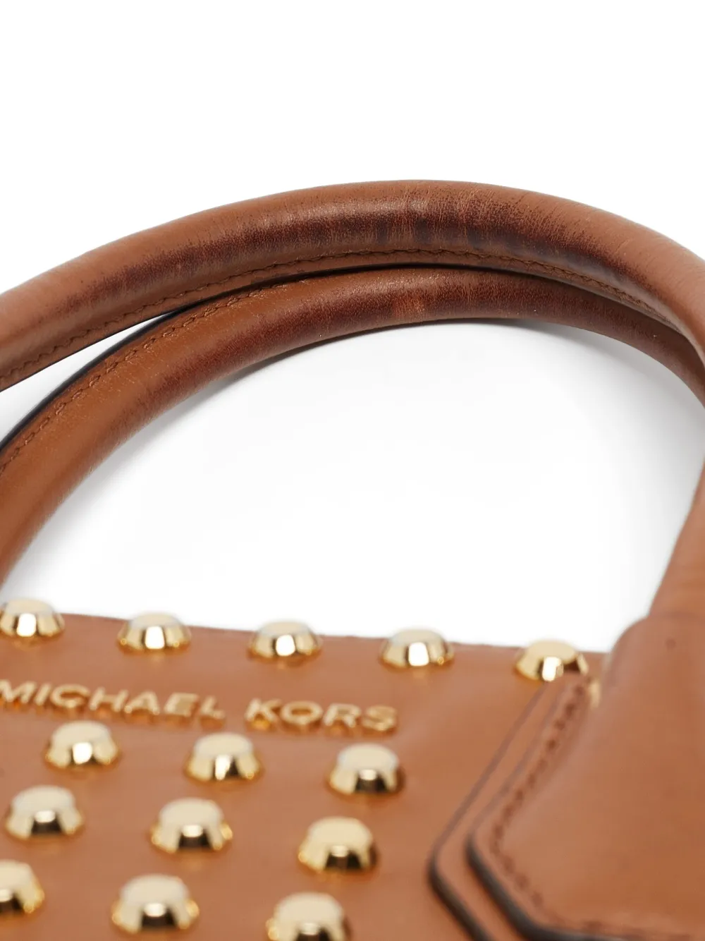 Pre-owned Michael Kors Vintage Mercer Tote Bag In Brown