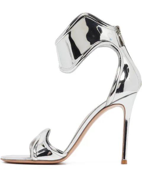 Gianvito Rossi pre-owned 110mm metallic sandals