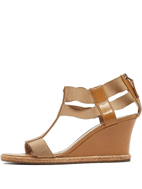 Fendi Pre-Owned Sandalen met sleehak