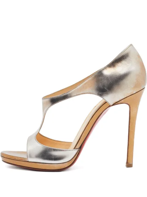 Christian Louboutin Pre-Owned 110mm T-strap leather sandals